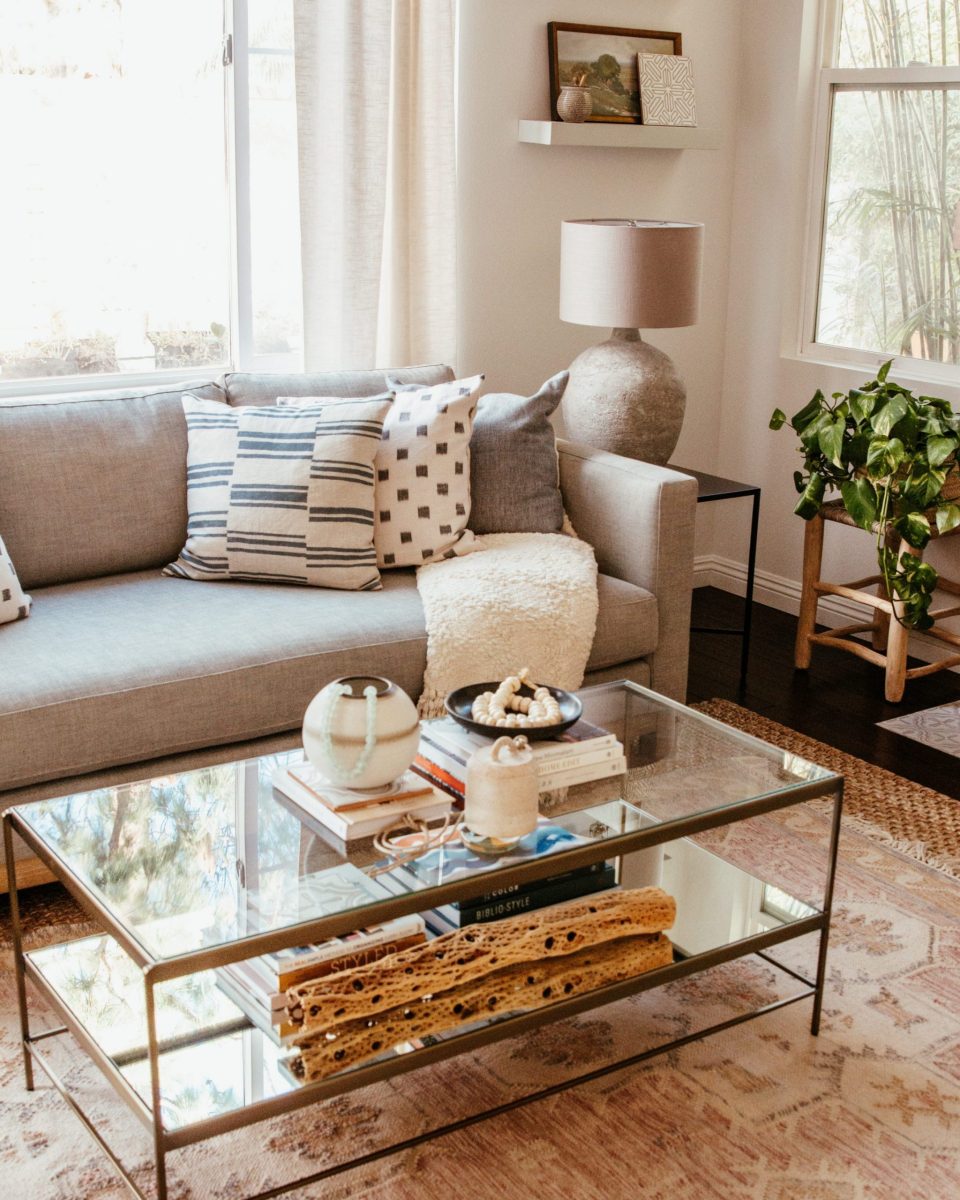 Anita Yokota method pottery barn living room 