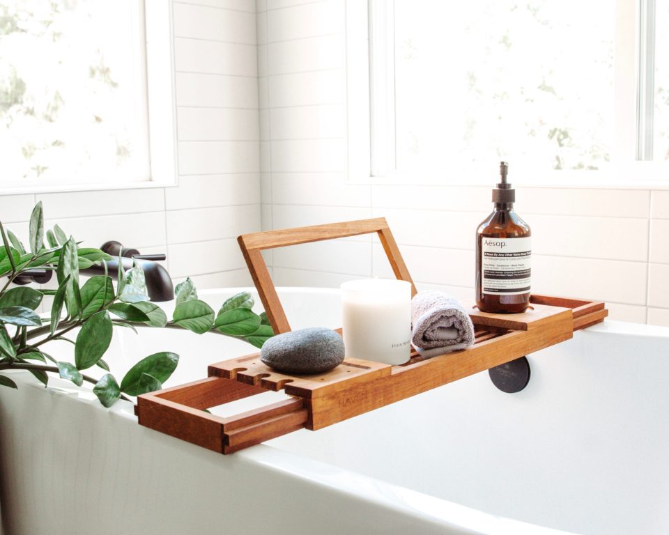 Preparing our products for our Spa day