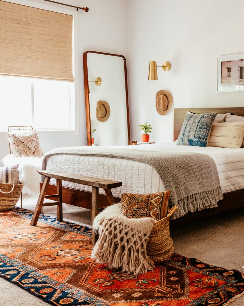 Anita Yokota method boho bedroom 