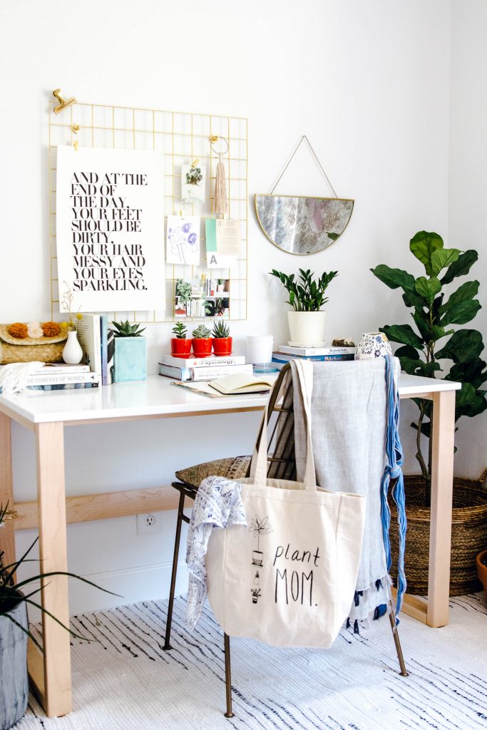 anita yokota The Sill Ezra Trio Plant Mom tote bag 