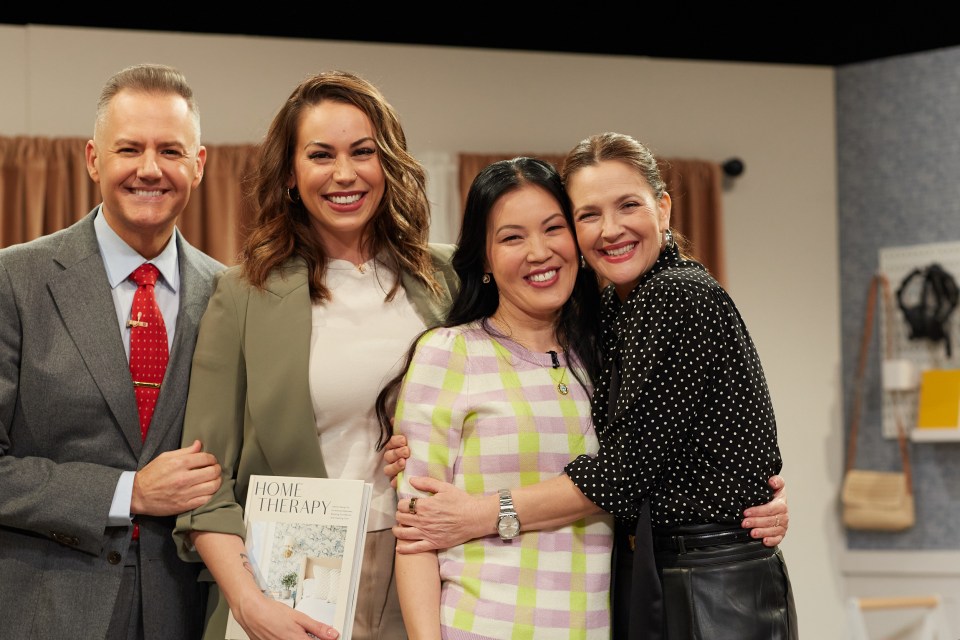 drew barrymore show home therapy anita yokota